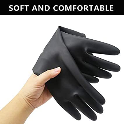 0673 Multipurpose Natural Gum Rubber Reusable Cleaning Gloves - SkyShopy 0673 Multipurpose Natural Gum Rubber Reusable Cleaning Gloves - SkyShopy